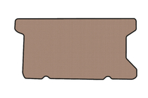 Fiat 500/500L 2013-2022 Gummimatte für Kofferraum Carsuit (für 500, Amerika, beige) Foto 1