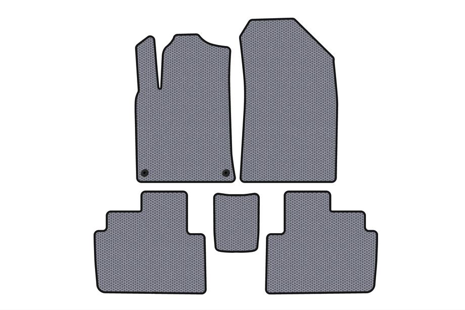 Peugeot 407 2004-2011 Gummimatten Carsuit (SW, grau) Image