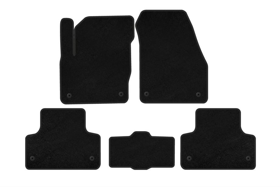 Range Rover Evoque 2012-2018 Textil Fußmatten Classic (Schwarz) Image