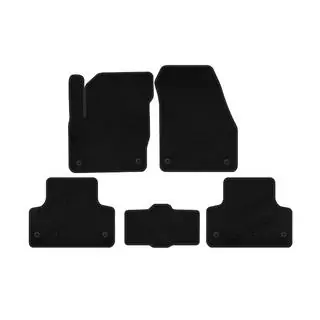 Textil Fußmatten Deluxe (Schwarz) Foto 1