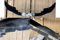 BMW 4 Series G22/23/26 2020- B-Ware Frontlip-Spoileraufsatz DPT V-1 (für G22/G23, Schwarz Hochglanz) Foto 3