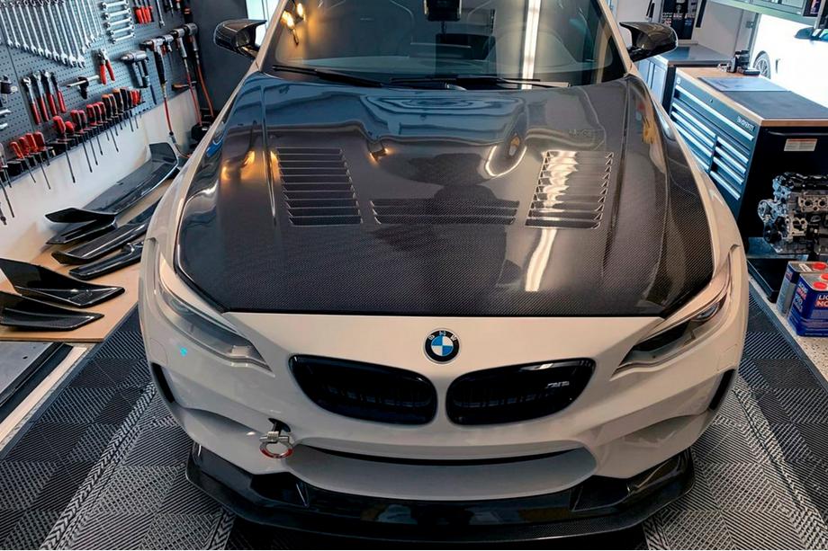 BMW 2 Series F22/F23 2014-2021 Motorhaube V4 (Carbon) Image