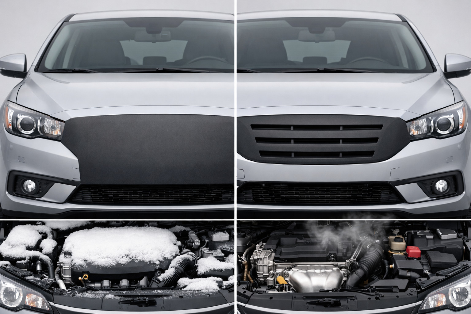 Winterabdeckung geschlossen oder mit Schlitzen: Was ist sicherer für den Motor
