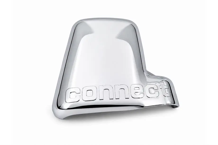 Ford Connect 2002–2006 Chrom-Spiegelkappe mit Logo rechts (1 Stk., Kunststoff) Image