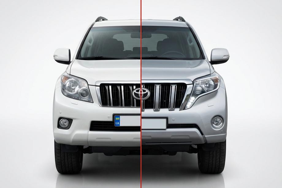 Toyota Land Cruiser Prado 150 2009-2023 Restyling-Kit von 2009-2013 auf 2013-2017 Image