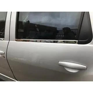 Fensterleisten Chrom (4 Stk, Edelstahl) Nissan Terrano 2014- Foto 4