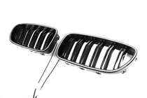 BMW 5 Series F10/F11 2010–2016 M-Look LED Nieren (Hochglanz Schwarz) Foto 3