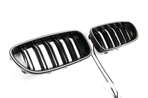 BMW 5 Series F10/F11 2010–2016 M-Look LED Nieren (Hochglanz Schwarz) Foto 4