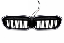 BMW 3 Series G20/G21 2018- M-Look LED Nierengrills (2022+, Schwarz Hochglanz) Foto 2