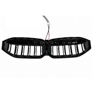 M-Look LED Nierengrills (2022+, Schwarz Hochglanz) BMW 3 Series G20/G21 2018- Foto 3