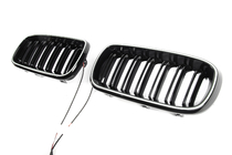 BMW X5 F15 2013-2018 M-Look LED Nieren (Hochglanz Schwarz) Foto 3