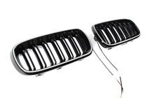 BMW X5 F15 2013-2018 M-Look LED Nieren (Hochglanz Schwarz) Foto 4
