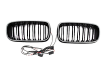 BMW X5 F15 2013-2018 M-Look LED Nieren (Hochglanz Schwarz) Foto 6