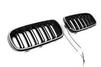BMW X6 F16 2014-2019 M-Look LED Nieren (Hochglanz Schwarz) Foto 4