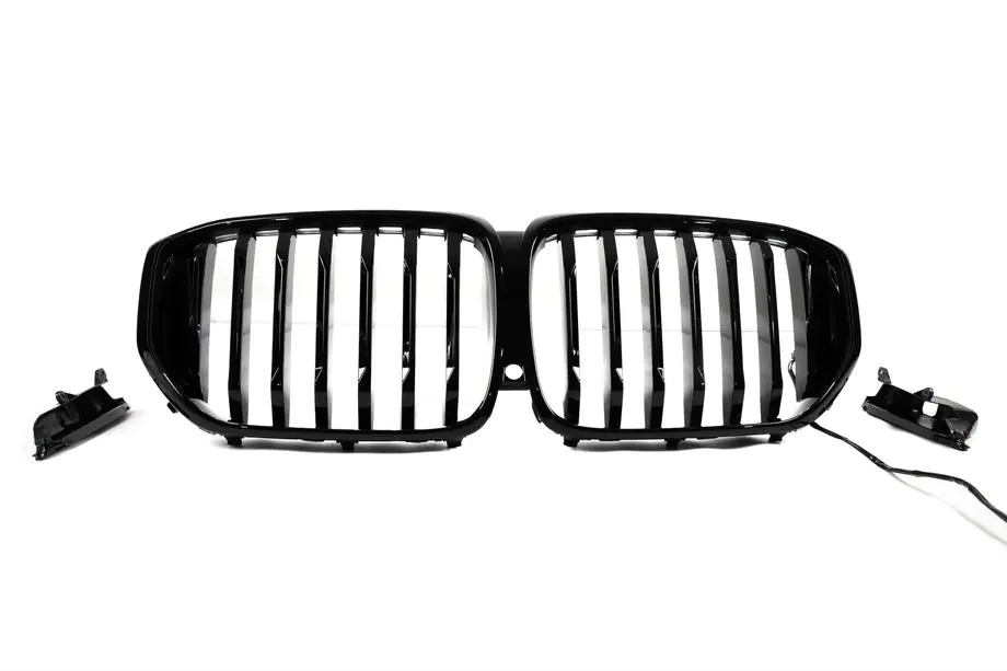 BMW X5 G05 2019–2026 Nierengrills 1 Bar LED (2019-2022, Schwarz Hochglanz) Foto 2