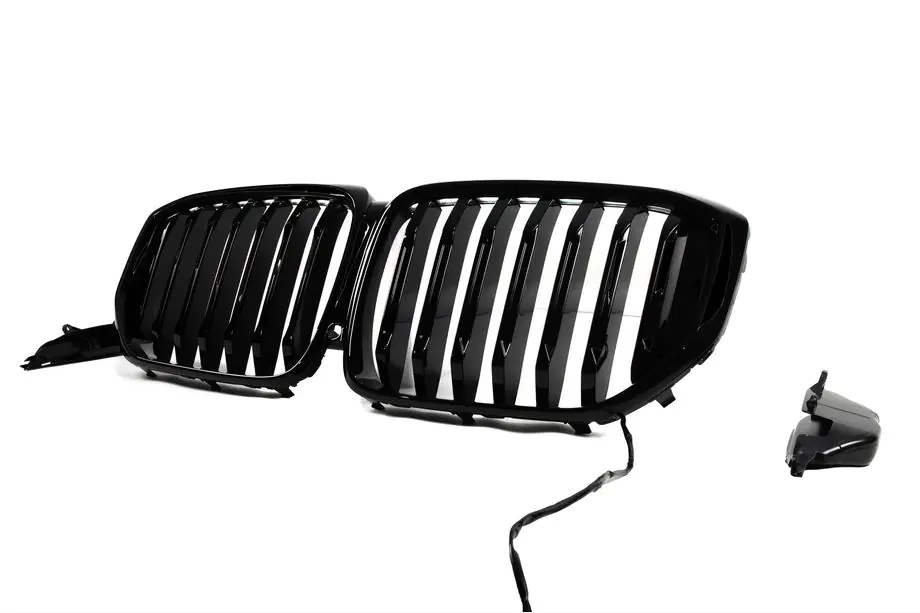 BMW X5 G05 2019–2026 Nierengrills 1 Bar LED (2019-2022, Schwarz Hochglanz) Foto 3
