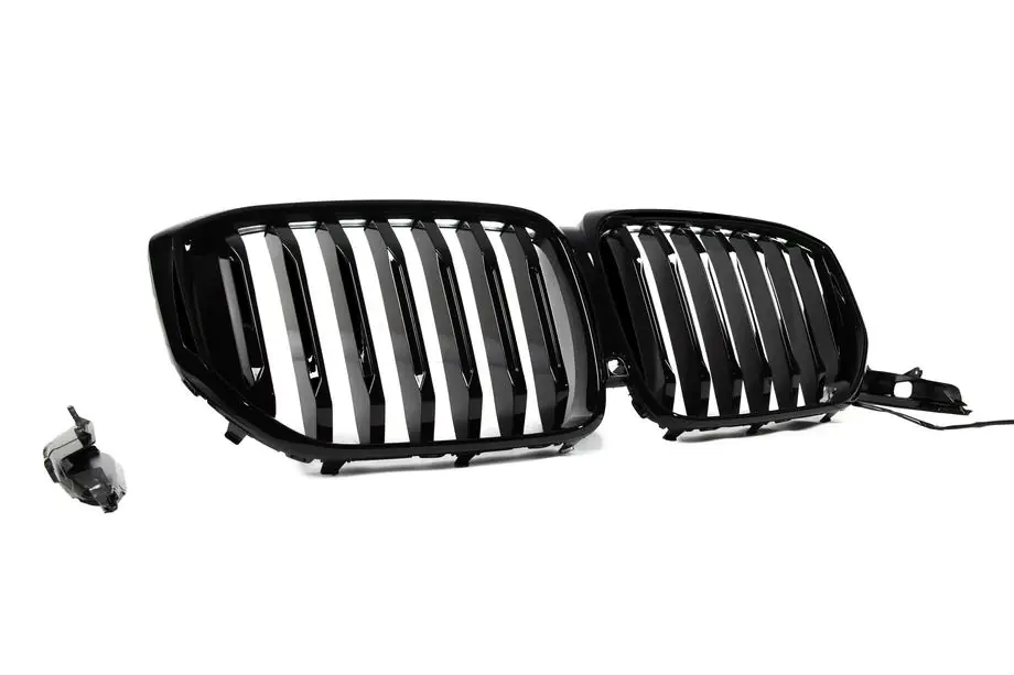 BMW X5 G05 2019–2026 Nierengrills 1 Bar LED (2019-2022, Schwarz Hochglanz) Foto 4