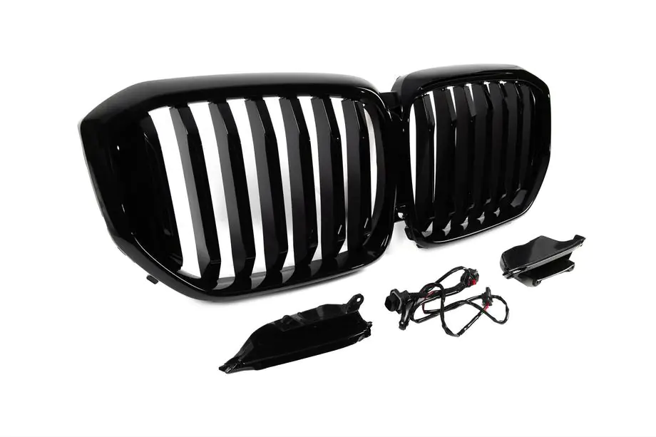 BMW X5 G05 2019–2026 Nierengrills 1 Bar LED (2019-2022, Schwarz Hochglanz) Foto 8