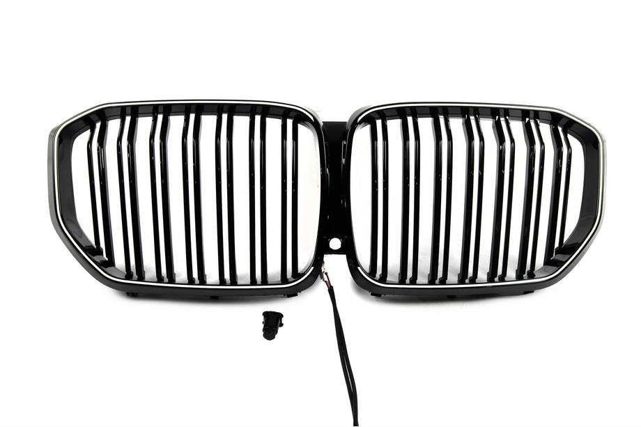BMW X5 G05 2019–2026 BMW Nieren Grill M-Look LED (2019-2022, Schwarz Hochglanz) Image