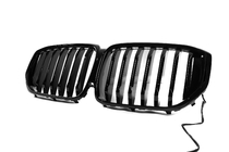 BMW X5 G05 2019–2026 Nieren-Kühlergrill 1-Bar LED (2023+, Schwarz Hochglanz) Foto 3