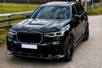 BMW X7 G07 2019- M-Look LED Nieren-Grill (2019-2022, Schwarz Hochglanz) Foto 2