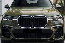 BMW X7 G07 2019- M-Look LED Nieren-Grill (2019-2022, Schwarz Hochglanz) Foto 3