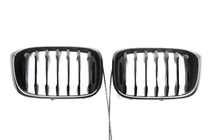 BMW X4 G02 2018- Nierengitter 1 Bar LED (2018-2021, Schwarz Hochglanz) Foto 2
