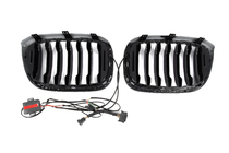 BMW X4 G02 2018- Nierengitter 1 Bar LED (2018-2021, Schwarz Hochglanz) Foto 10