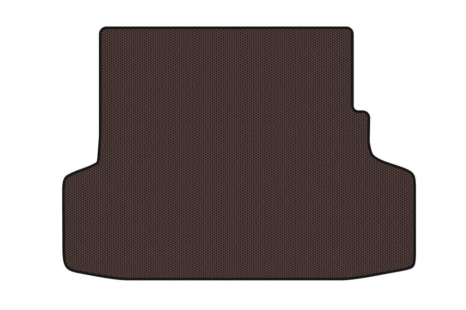 Subaru Impreza 2011-2016 Gummi-Kofferraummatte Carsuit (SD, Braun) Foto 1