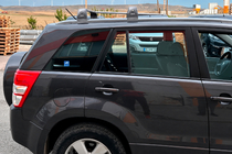 Suzuki Grand Vitara 2005-2017 Dachträger (Querträger) für Originalbefestigung Ecem V3 (2 Stk) Schwarz, 110 cm Foto 6