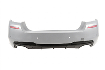 BMW 5 Series F10/F11 2010–2016 Heckstoßstangen-Diffusor für beidseitige Doppelabgasanlage V1 (für M-Performance) Foto 1