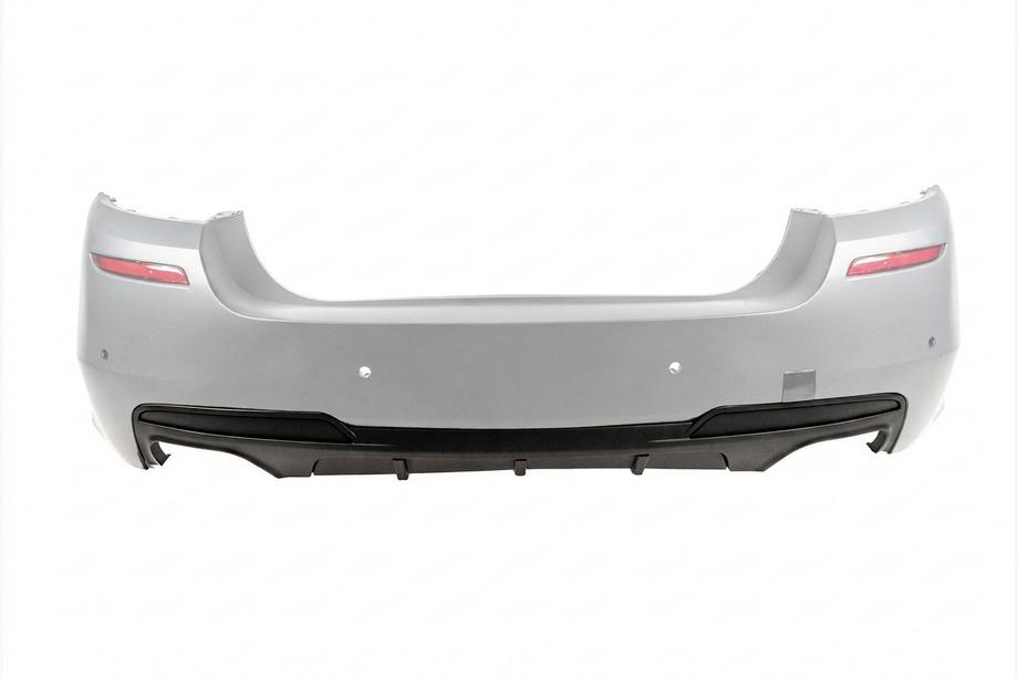 BMW 5 Series F10/F11 2010–2016 Heckstoßstangen-Diffusor für beidseitige Doppelabgasanlage V1 (für M-Performance) Image