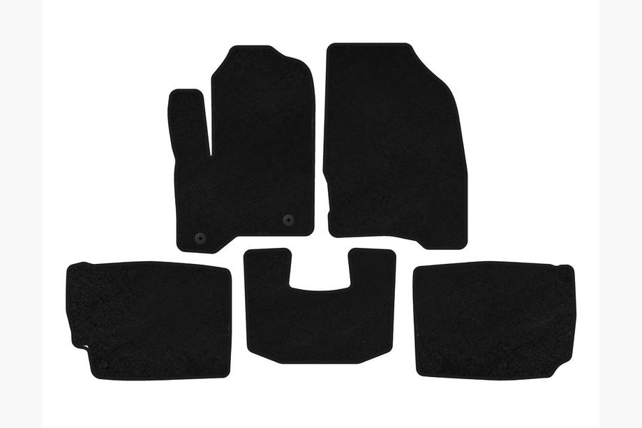 Ford Taurus 2010-2019 Textil-Fußmatten Deluxe (2010-2012, Schwarz) Image
