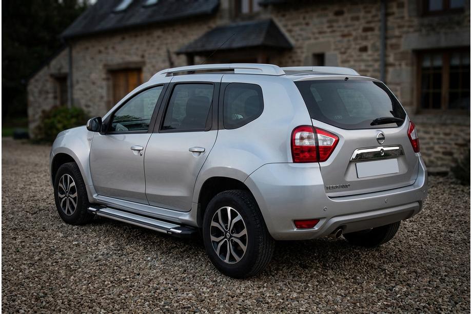 Nissan Terrano 2014- Rainbow Seitliche Trittbretter (2 Stk., Aluminium) Image