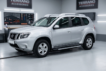Nissan Terrano 2014- Trittbretter Duru (2 Stk., Aluminium) Foto 1