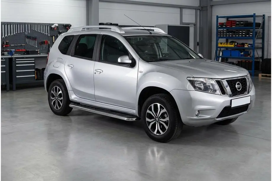 Nissan Terrano 2014- Maydos V1 Seitenschweller (2 Stk., Aluminium/Edelstahl) Image
