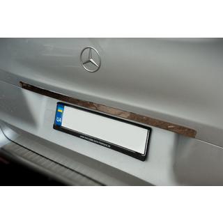 Breite Edelstahl Heckklappenleiste über dem Kennzeichen Mercedes Vito/V-class W447 2014- Foto 2