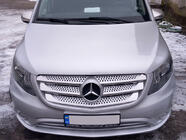 Mercedes Vito/V-class W447 2014- Grill Abdeckungen 2014-2020 (5 Stk, Edelstahl) Carmos - Türkischer Edelstahl Foto 1