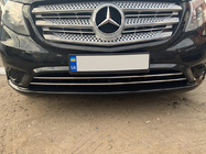 Mercedes Vito/V-class W447 2014- Zierleisten für Kühlergrill Stoßstange (2 Stk, Edelstahl) Foto 6