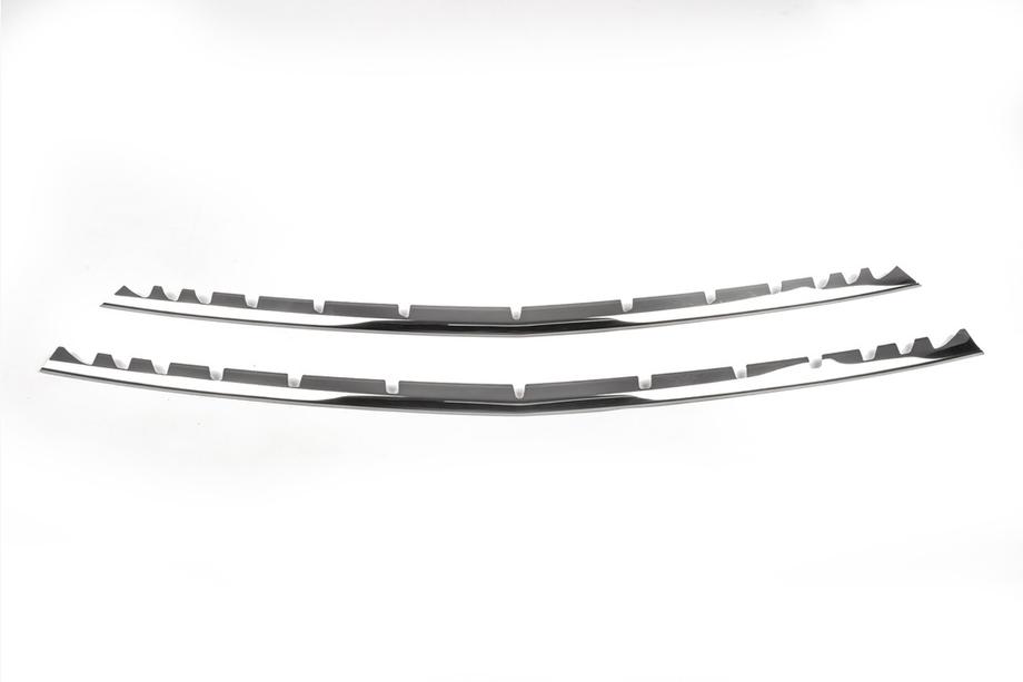 Mercedes Vito/V-class W447 2014- Zierleisten für Kühlergrill Stoßstange (2 Stk, Edelstahl) Image