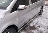 Mercedes Vito/V-class W447 2014- Spiegelabdeckungen Teil des Spiegels (2 Stk) Carmos - Türkischer Edelstahl Foto 5