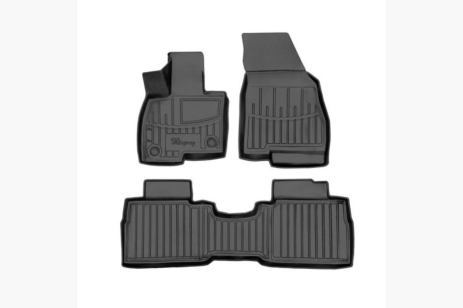 Jaecoo J7 2023– Stingray 3D Gummifußmatten (Benzin, 3 Stk.) Image