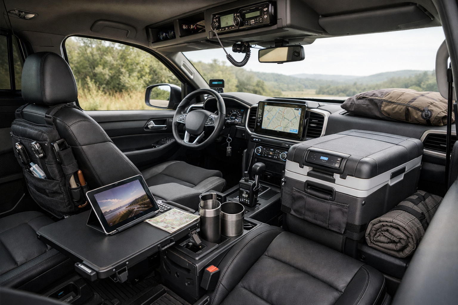 Was man im Innenraum des Volkswagen Amarok für Fernreisen verbessern sollte