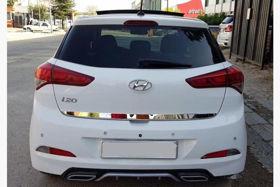 Hyundai I-20 2014-2020 Kofferraumleiste 2014-2018 Edelstahl Image
