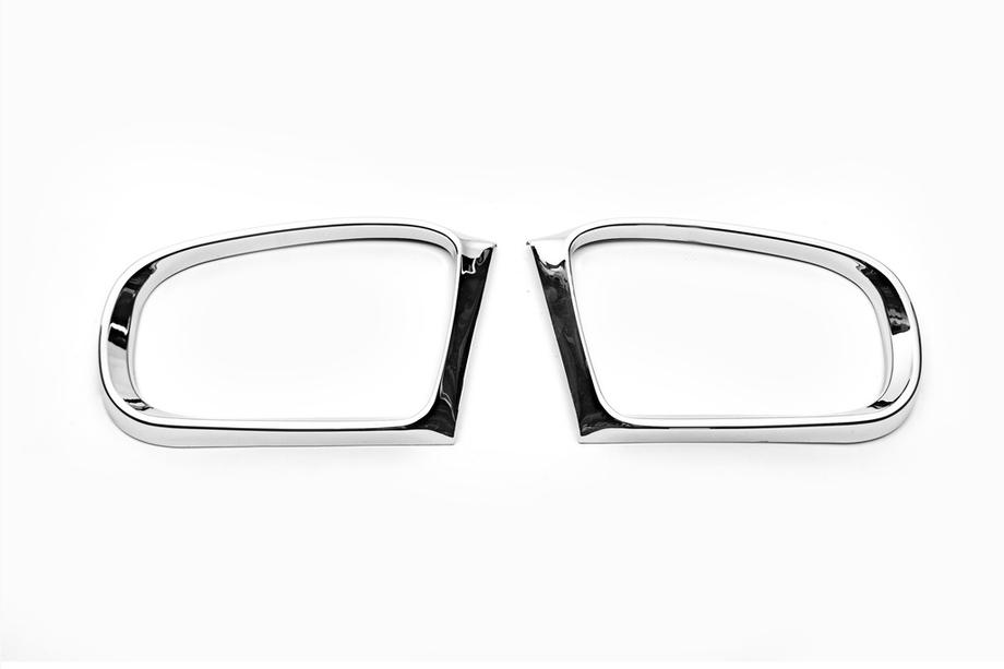 Mercedes S-class W220 1998-2005 Spiegelrahmen (2 Stk., Kunststoff) Foto 2