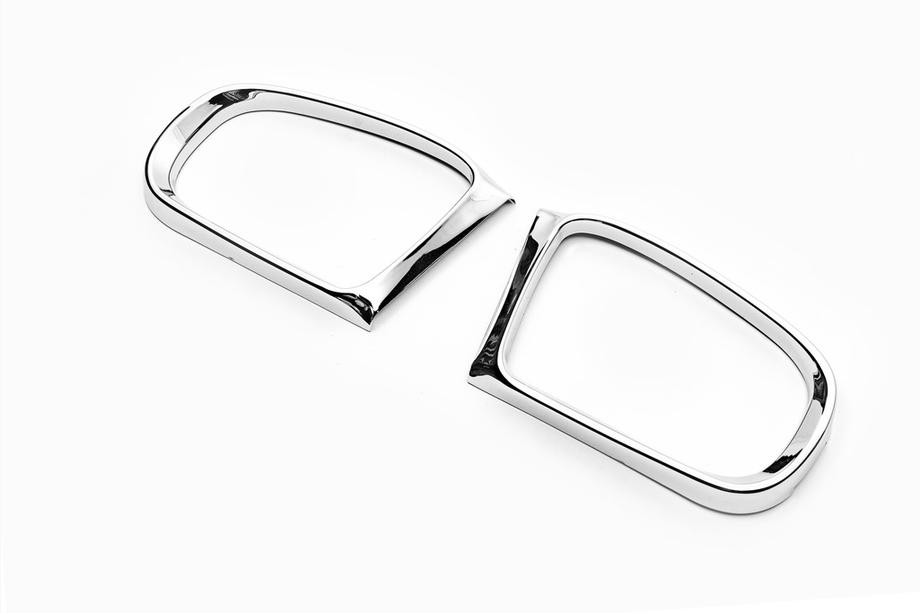 Mercedes S-class W220 1998-2005 Spiegelrahmen (2 Stk., Kunststoff) Foto 3