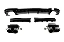 Mercedes S-class W223 2020- BRB Heckdiffusor mit Endrohrblenden Foto 1