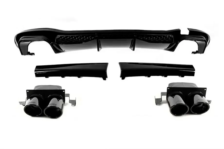 Mercedes S-class W223 2020- BRB Heckdiffusor mit Endrohrblenden Image