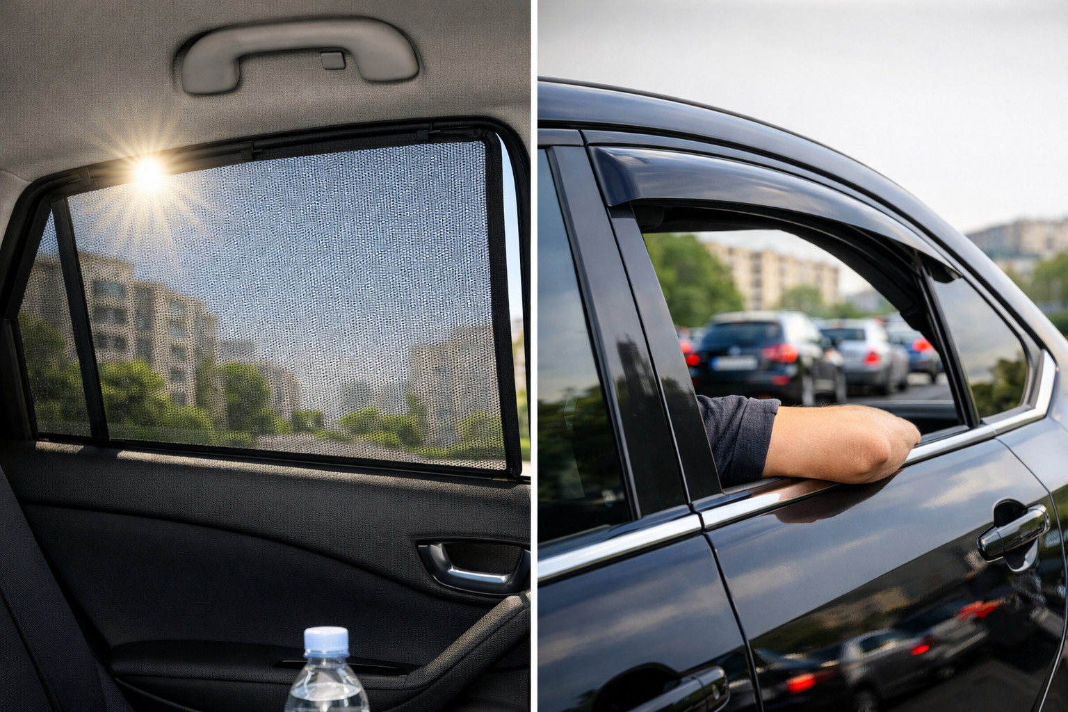Sonnenschutz oder Windabweiser für den Sommer: Was bringt mehr in der Stadt