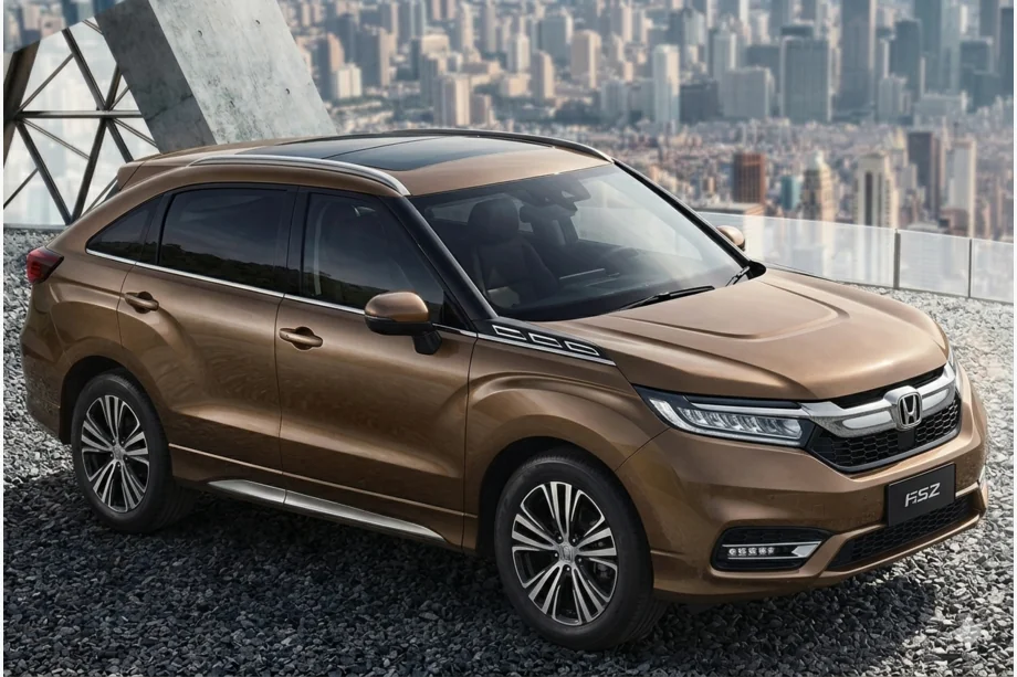 Honda UR-V 2016– OEM Dachreling chrom (Aluminium) Image